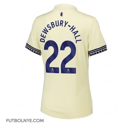 Camiseta Everton Kiernan Dewsbury-Hall #22 Visitante Equipación para mujer 2025-26 manga corta Camiseta Everton Kiernan Dewsbury-Hall #22 Visitante Equipación para mujer 2025-26 manga corta